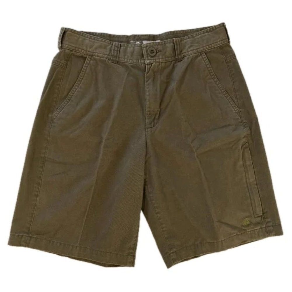 Nike ACG All Conditions Gear Cotton Cargo Shorts Army Green Size 30